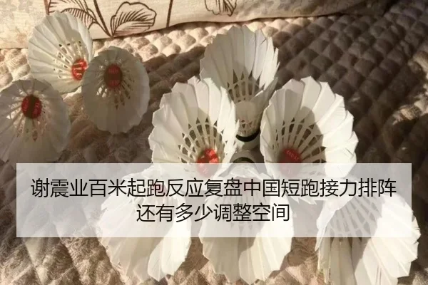 谢震业百米起跑反应复盘中国短跑接力排阵还有多少调整空间